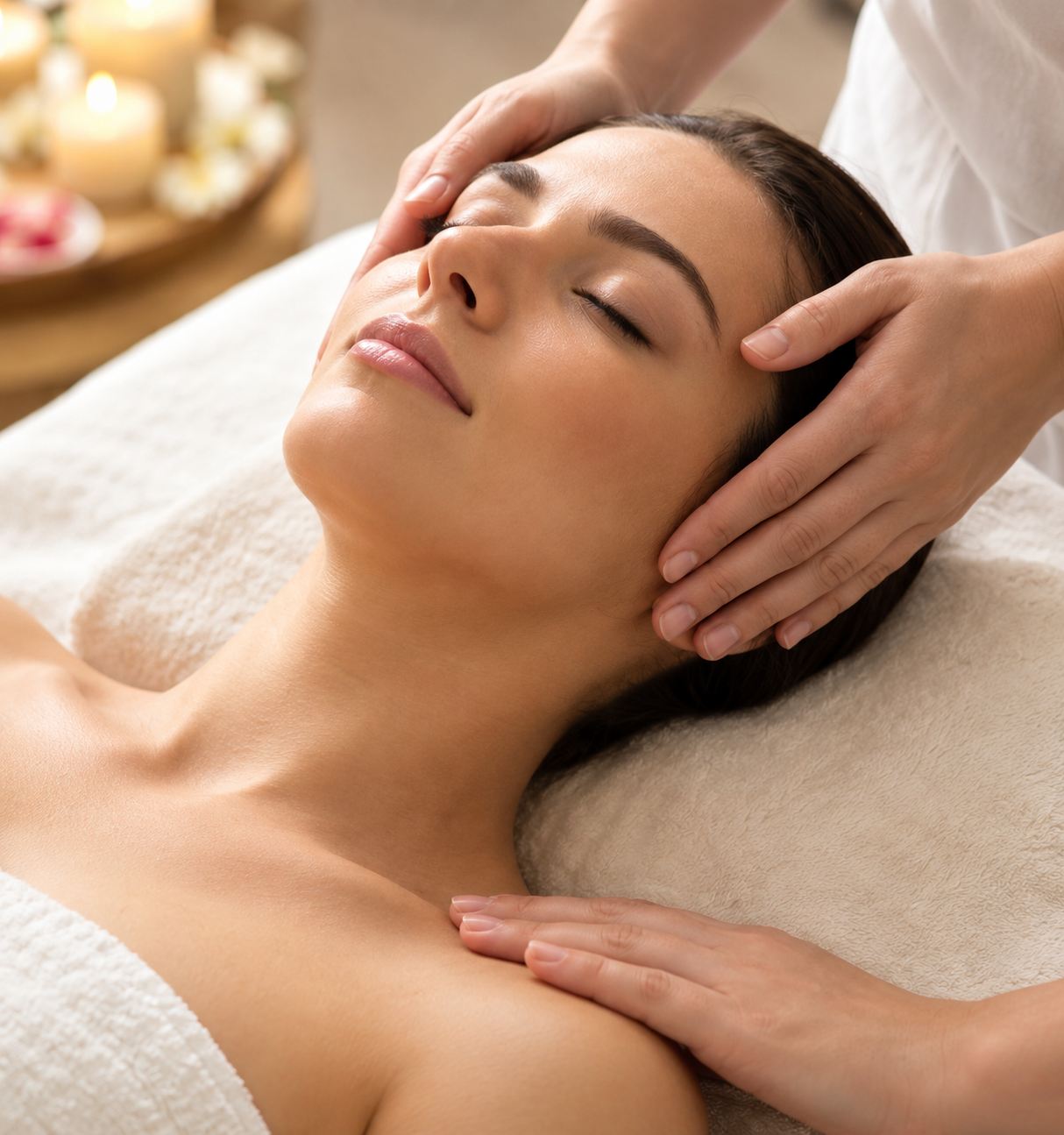 Head and shoulder massage